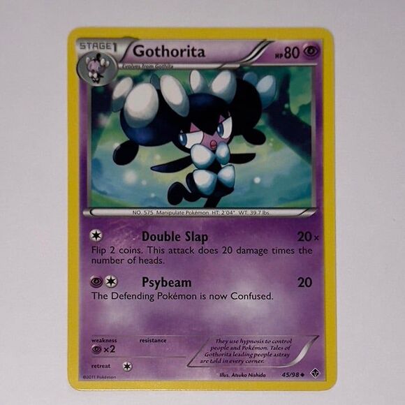 POKEMON CARD: Gothorita #45/98 (Pokemon Emerging Powers) - Picture 1 of 2